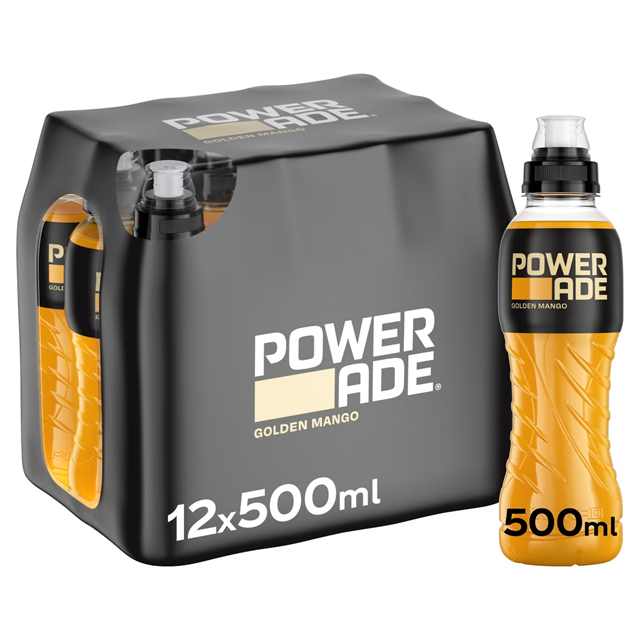 Powerade Golden Mango Sports Drink 500ml