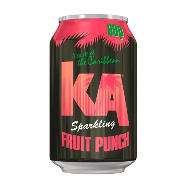 Ka Sparkling Fruit Punch Pm 65P 330ml