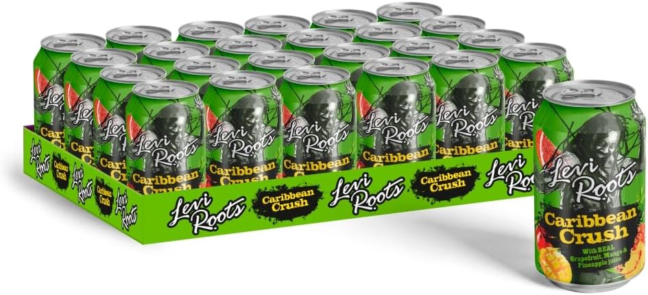 Levi Roots Fizzy Caribbean Crush Can 330ml