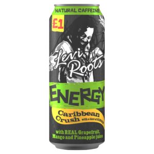 Levi Roots Energy Caribbean Crush with Hint of Ginger PM £1.00 500ml