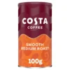Costa Coffee Smooth Medium Roast Instant Coffee, 6 x 100g