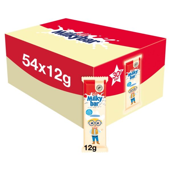 Milkybar Kid White Chocolate Bar PMP 30p 12g