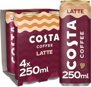 Costa Latte 4x250ml