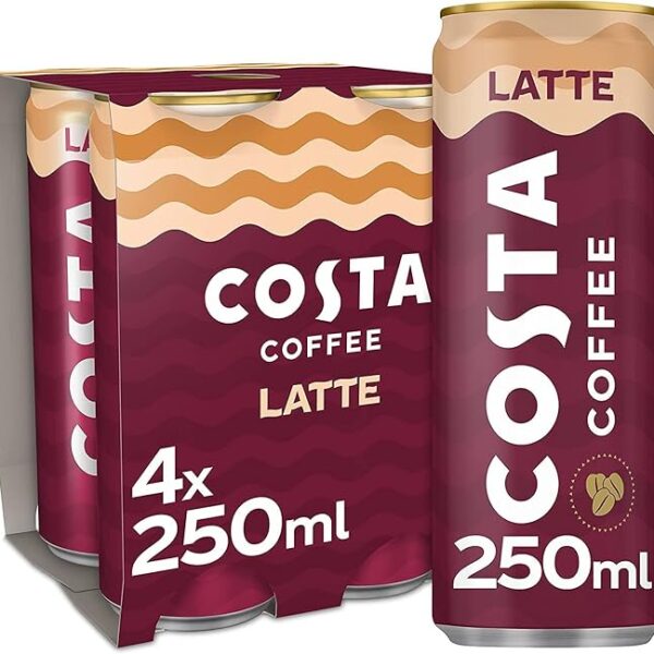 Costa Latte 4x250ml