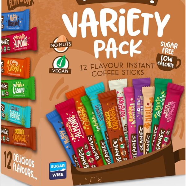 Beanies Variety Barista Edition Instant coffee selection 12x2g