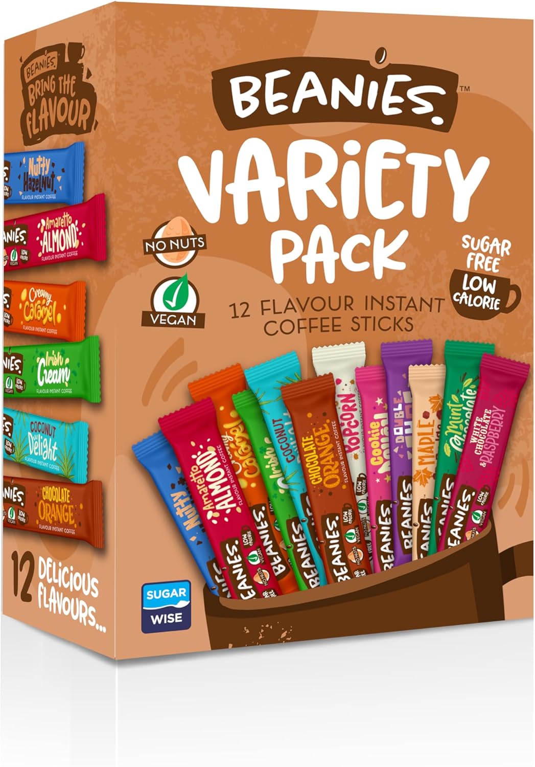 Beanies Variety Barista Edition Instant coffee selection 12x2g