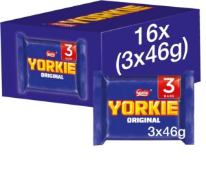Yorkie Milk Chocolate Bar Multipack 46g 3 Pack