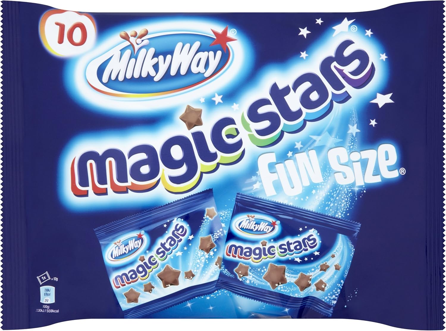 Milky Way Magic Stars Chocolate Fun Size Bags Multipack 227g