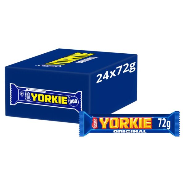Yorkie Milk Chocolate Duo Bar 72g