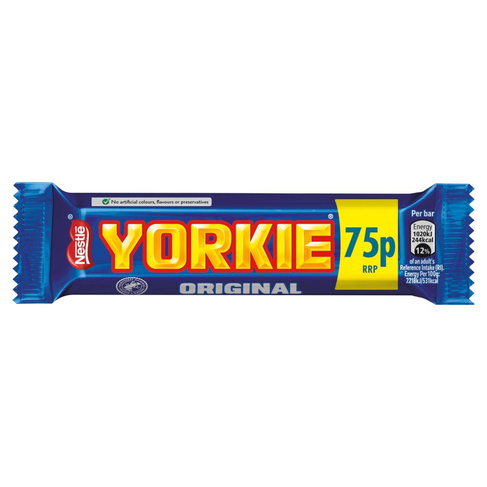 Yorkie Orignal Milk PM 75p 46g