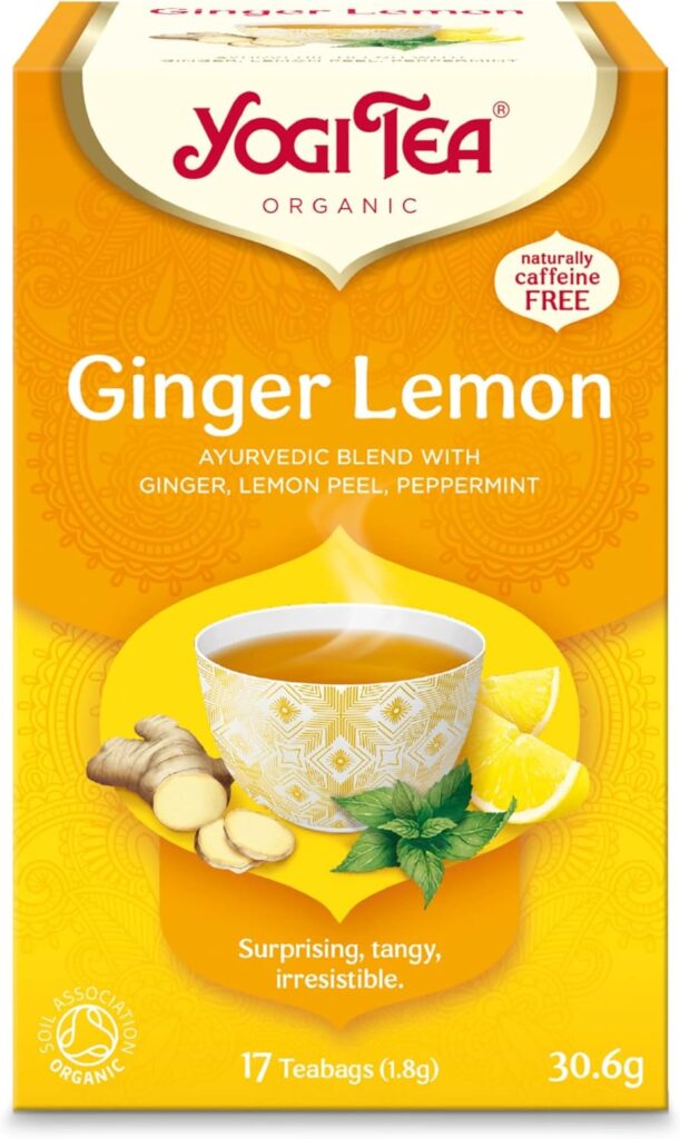 Yogi Tea Organic Ginger Lemon 17 Teabags 30.6g