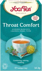 Yogi Tea Organic Throat Comfort 17 Teabags 30.6g