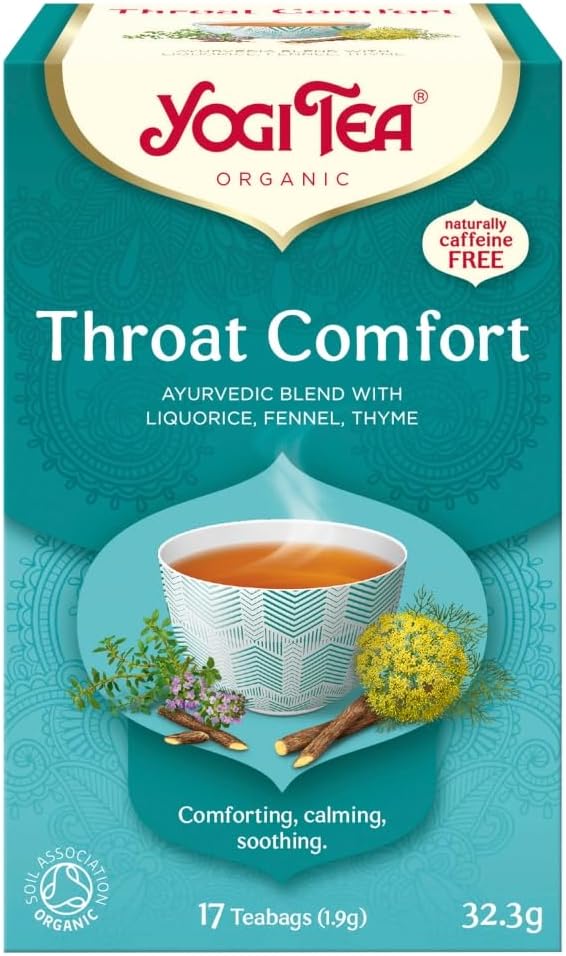 Yogi Tea Organic Throat Comfort 17 Teabags 30.6g