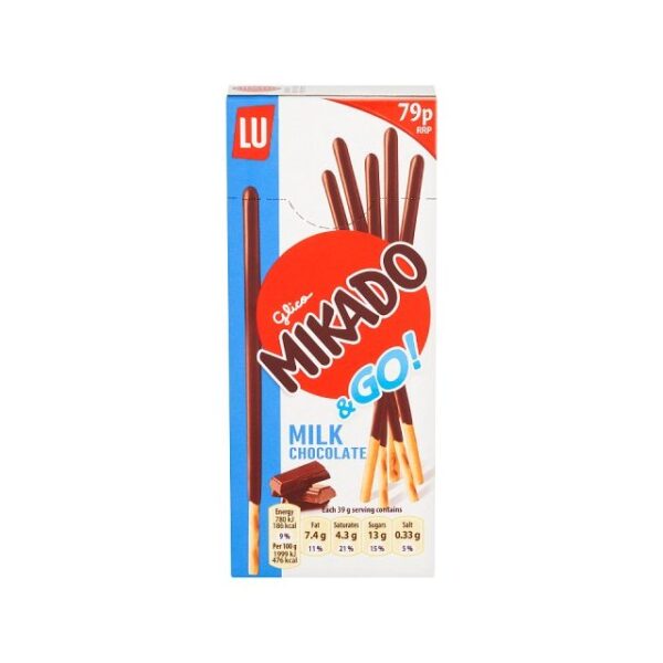 Mikado Milk Chocolate Biscuits PM 79p 39g