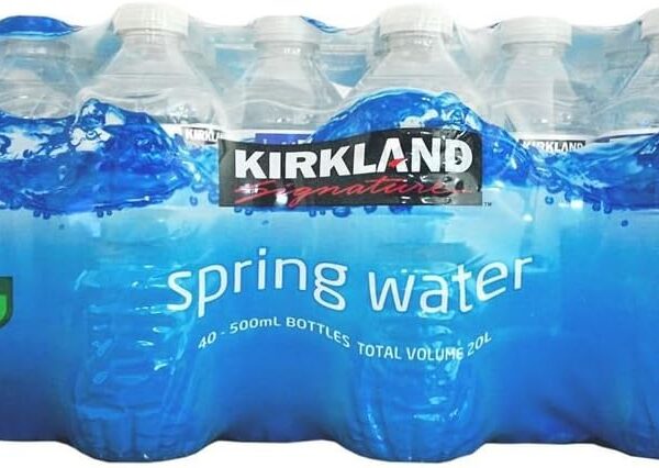 Kirkland Signature Natural Spring Water, 40 x 500ml