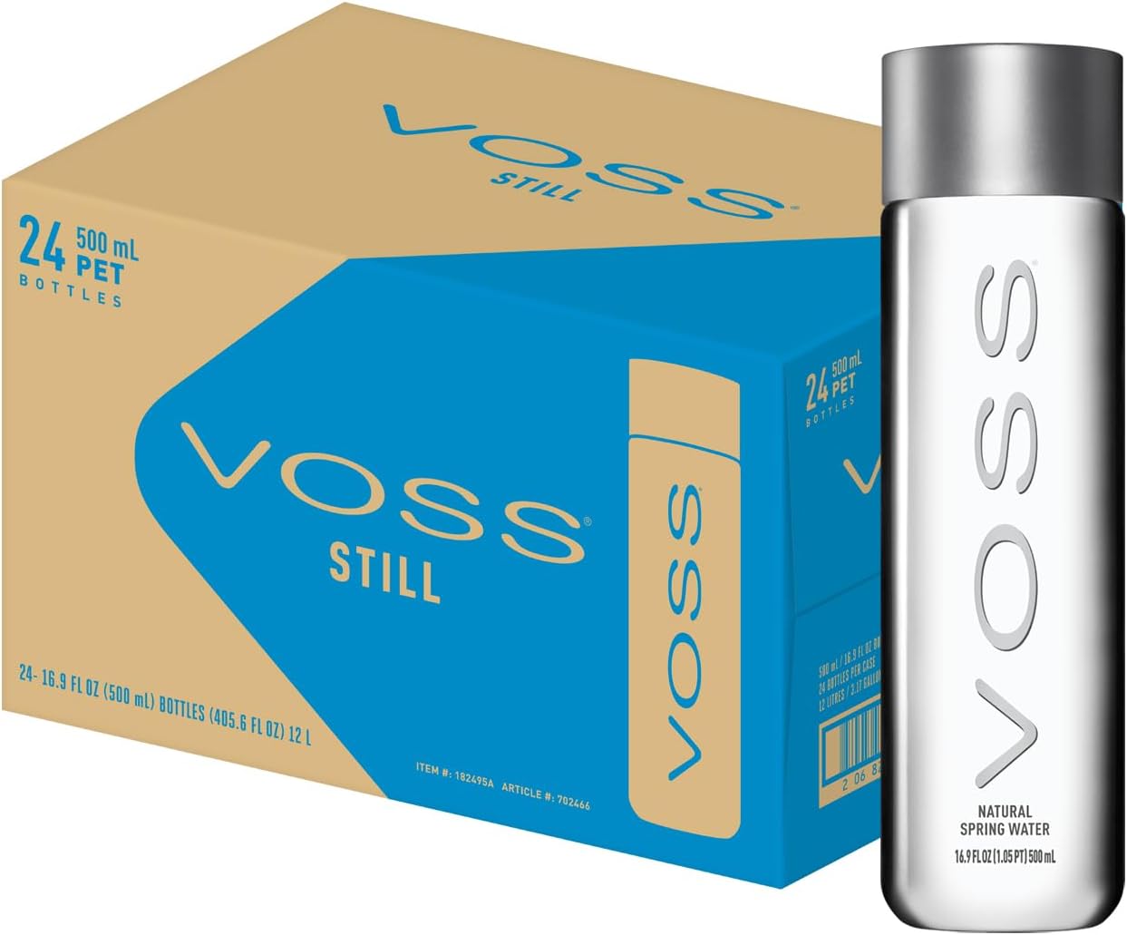 Voss Still Artesian Water PET Bottle 500ml