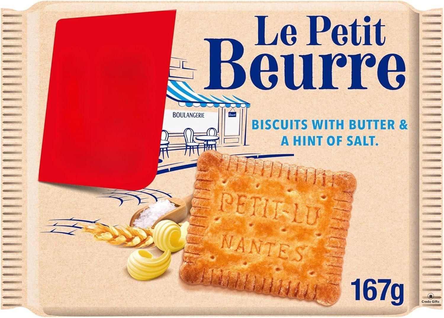 LU Le Petit Beurre Biscuits With Butter & a Hint of Salt 167g