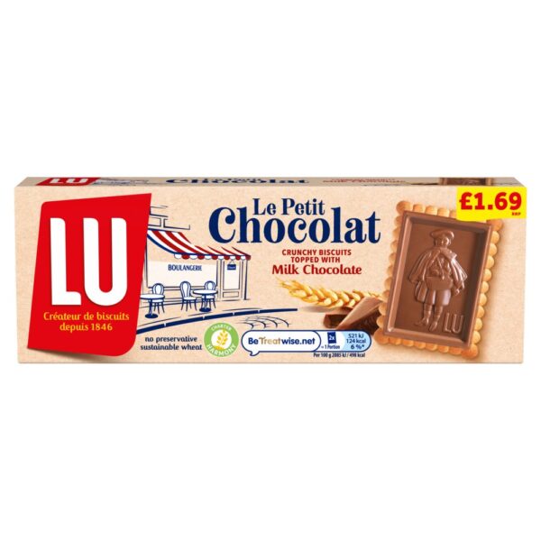 LU Le Petit Chocolat Biscuits £1.69 PMP 150g