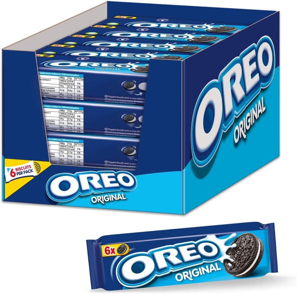 Oreo Original Sandwich Biscuit Snack Pack, 20 x 66g