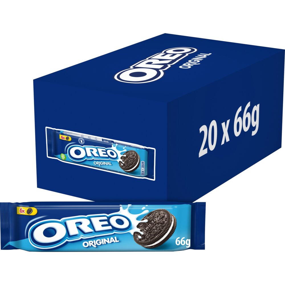 Oreo Original Sandwich Biscuit Snack Pack, 20 x 66g