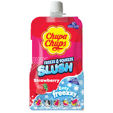 Chupa Chups Slush Pouch Strawberry 250g
