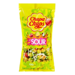 Chupa Chups Sour Refill Bag 120 for 100 12g
