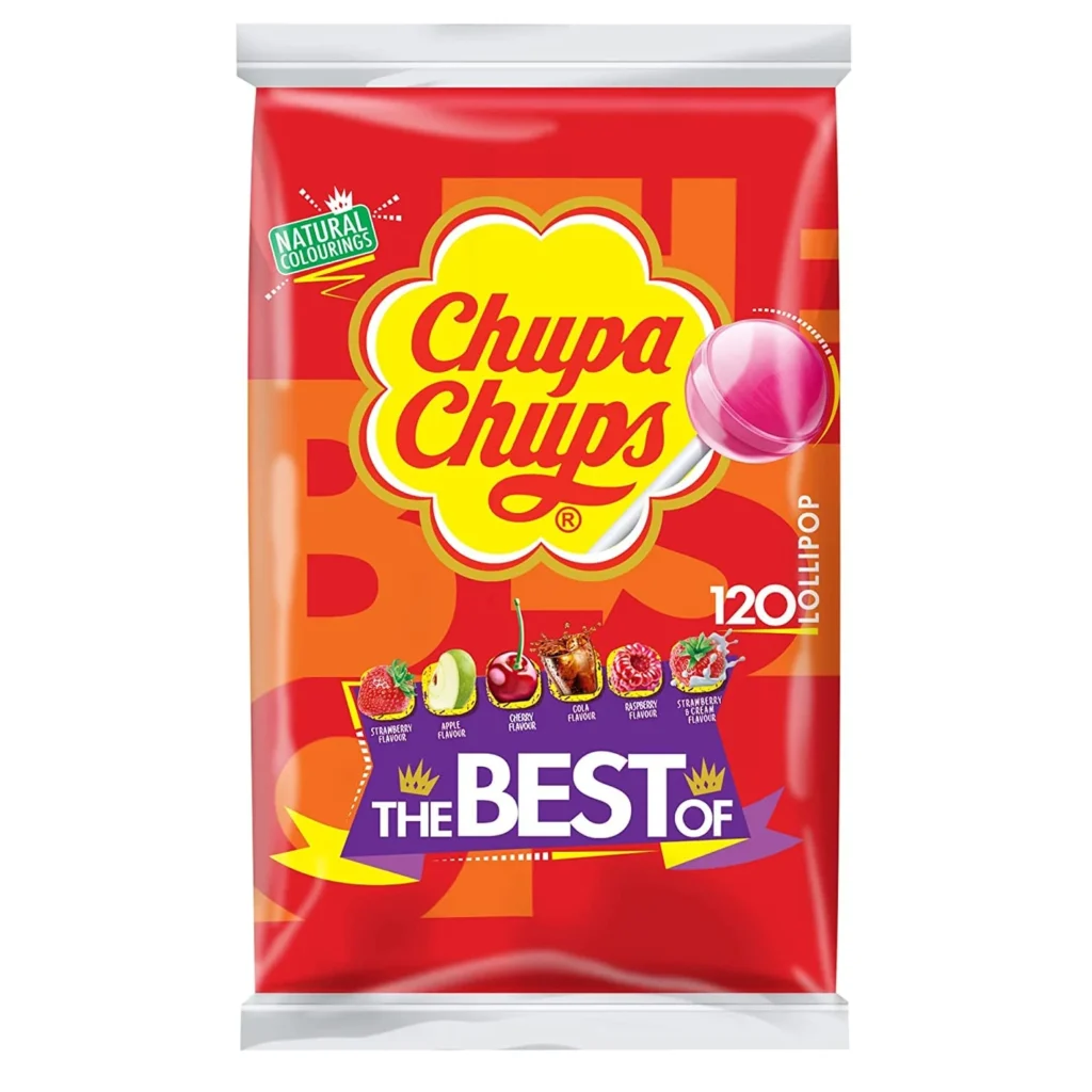 Chupa Chups Variety Refill Bag 120 for 100