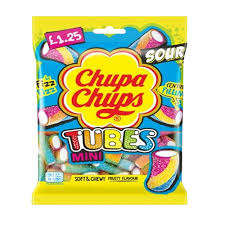 Chupa Mini Sour Tubes PM £1.25 120g