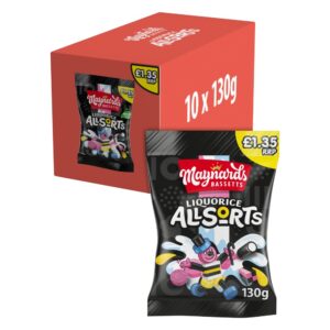 Maynards Bassetts Liquorice Allsorts PM 1.35 130G