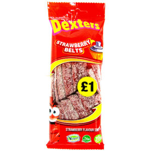 Dexters Strawberry Belts Pm £1.00 160g