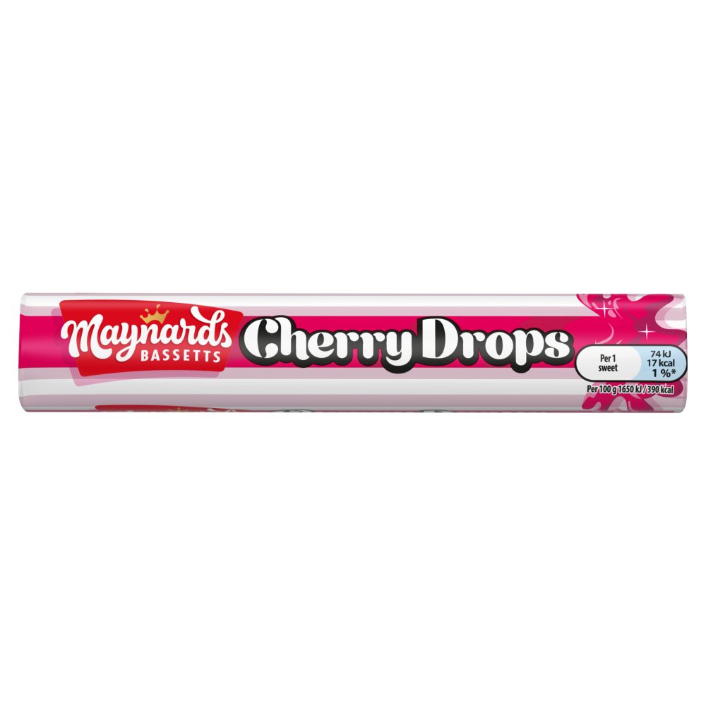 Maynards Bassetts Cherry Drops 45g