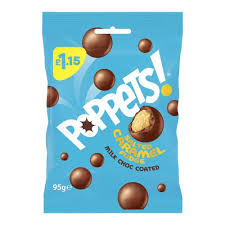 Poppets Salted Caramel Bag Pmp £1.15 95g