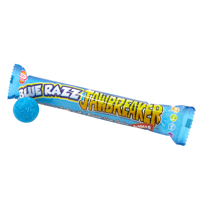 Zed Candy Blue Razz Jawbreaker 6 Ball Pack 49.5g
