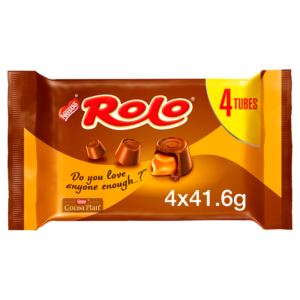 Rolo Milk Chocolate & Caramel Multipack 41.6g 4 Pack