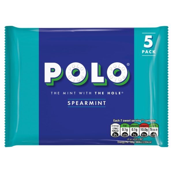 Polo Spearmint 5Pk 5 X 25G