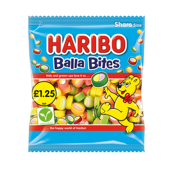 Haribo Balla Bites PM £1.25 140g