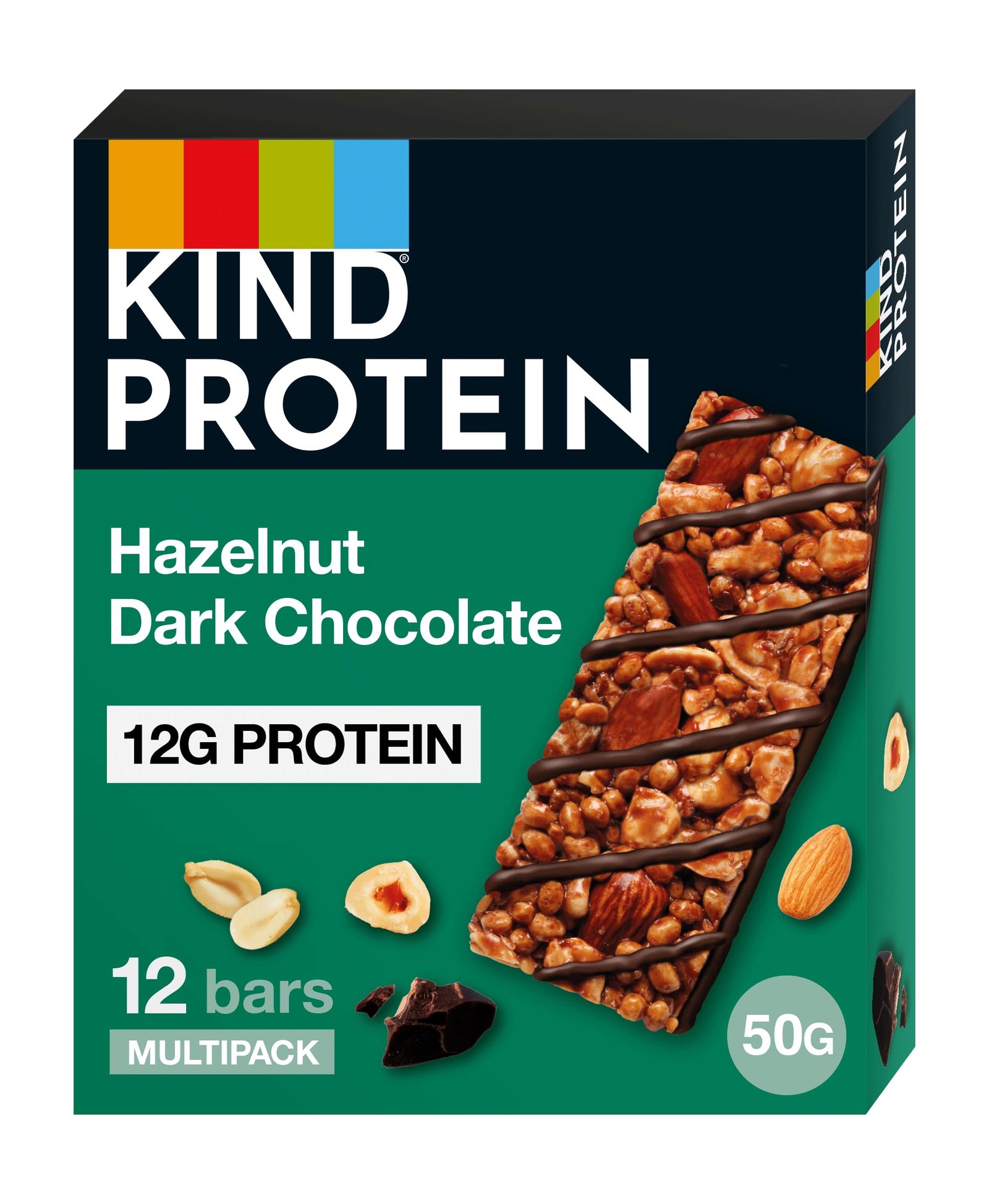 KIND Protein Hazelnut Dark Chocolate Protein Bar 50g