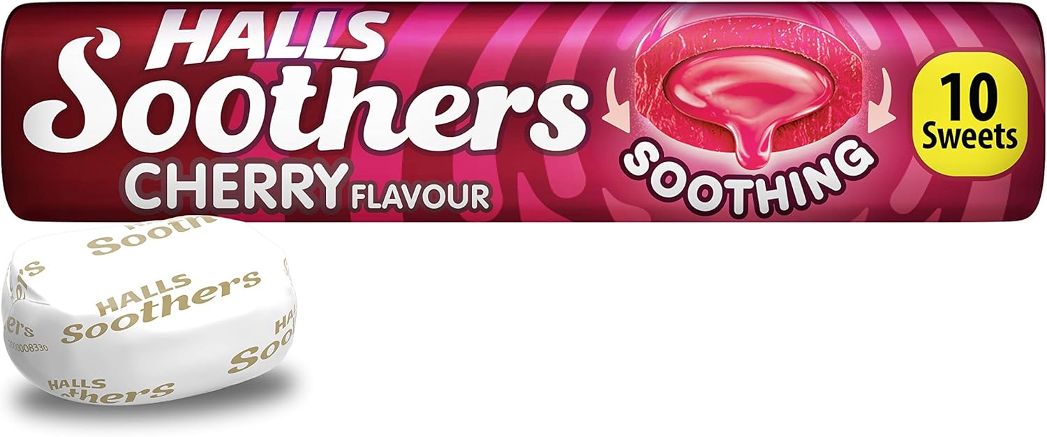 Halls Soothers Cherry Flavour 45g