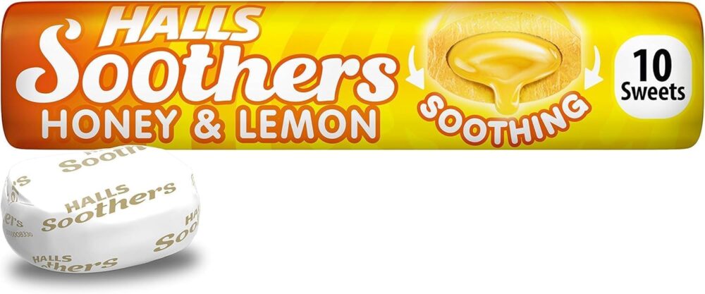 Halls Soothers Honey & Lemon 45g