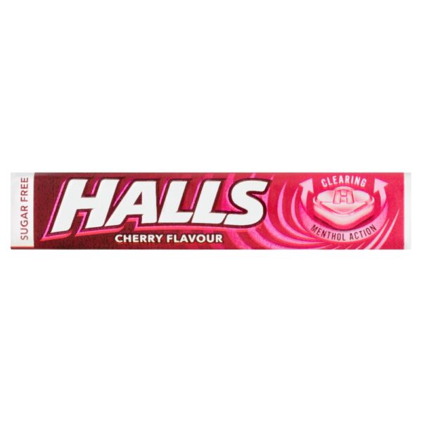 Halls Mentholyptus Sugar Free Cherry 32g