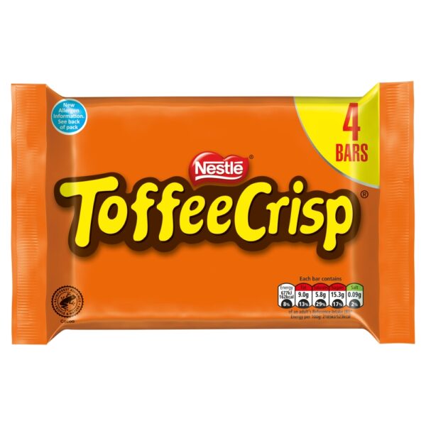Toffee Crisp 4Pk 124G