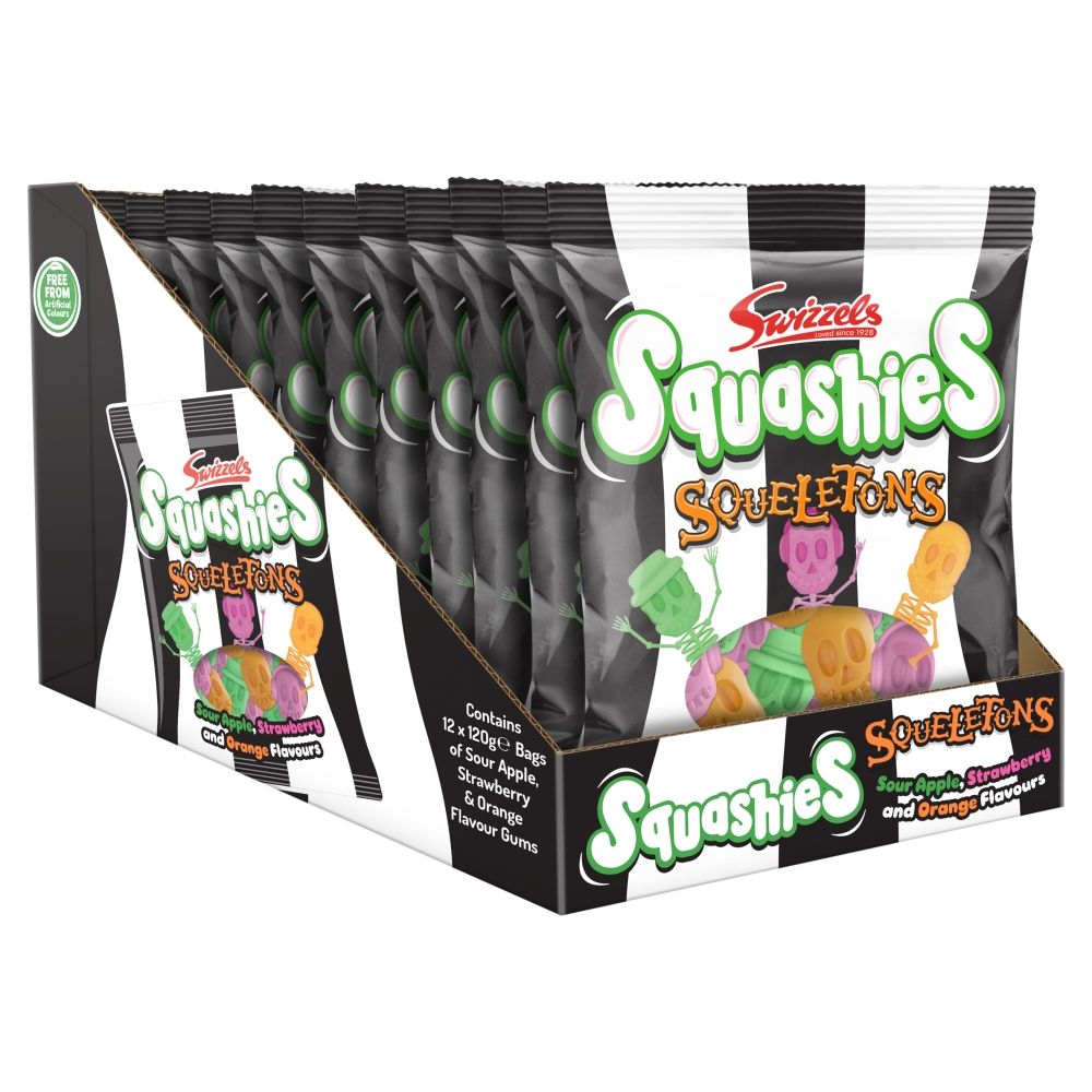 Swizzels Squashies Squeletons 120g