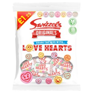 Swizzels Originals Love Hearts Pm £1.25 125g