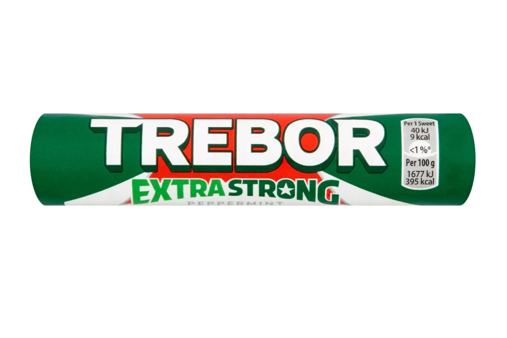 Trebor Extra Strong Peppermint Roll 41.3G