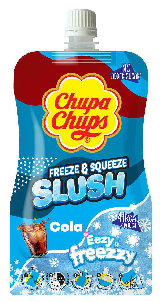 Chupa Chups Slush Pouch Cola 250g