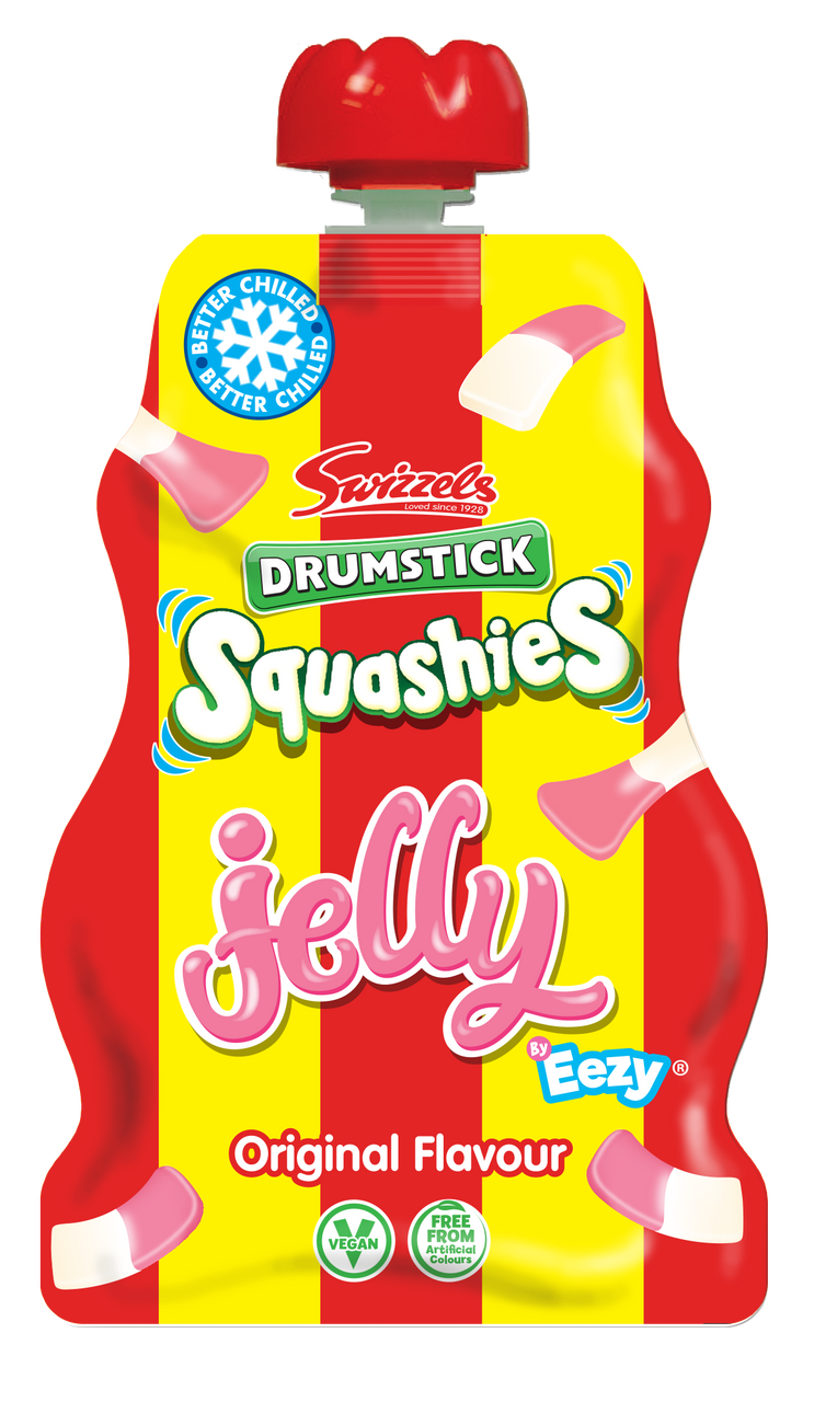 Swizzels Squashies Jelly Pouch Original 4x80g