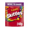 Skittles Vegan Chewy Sweets Fruit Flavoured Sharing Pouch Bag 318g