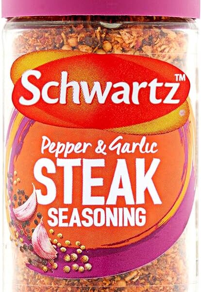 Schwartz Pepper & Garlic Steak Seasoning 46g