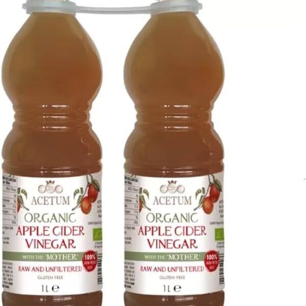 Acetum Organic Apple Cider, 2 x 1L
