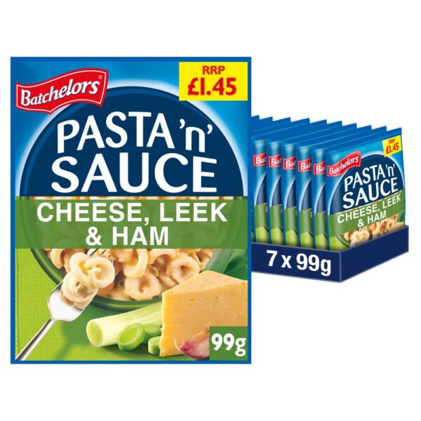 Batchelors Pasta 'n' Sauce Cheese, Leek & Ham Pmp £1.45 99g